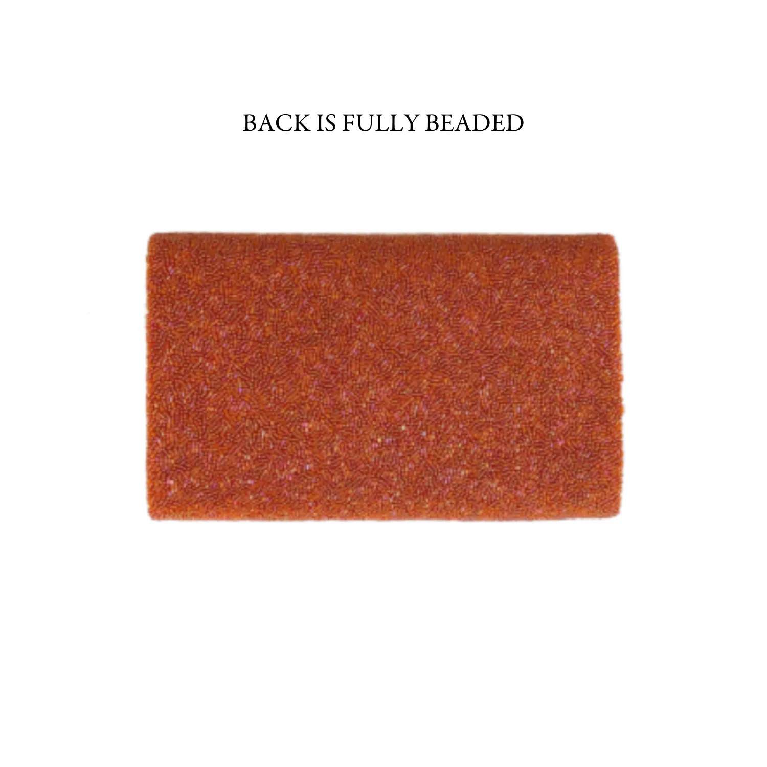 Custom Howdy Fully Beaded Clutch Purse
