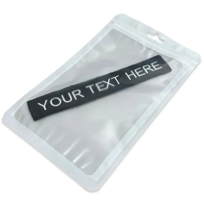 Custom ID Name Plate Badge (for 5.11 Tactical Bags & Packs - with Text)