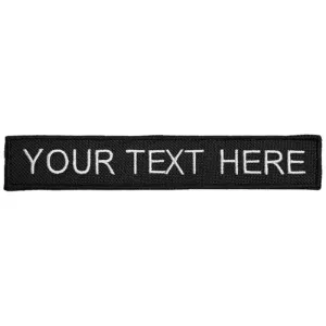 Custom ID Name Plate Badge (for 5.11 Tactical Bags & Packs - with Text)