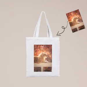 Custom Tote Bags with Names, Logos, Photos, Texts