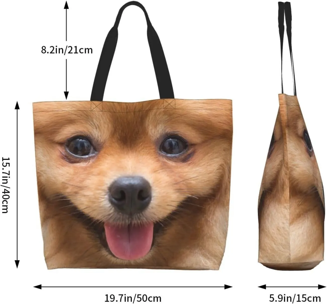 Cute Sheeps Tote Bag Shopping Bag Portable Handbags Tote Shoulder Bucket Bags for Women