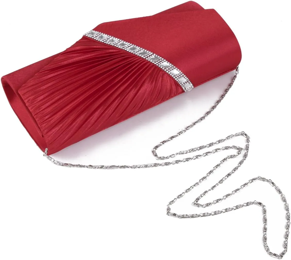 Damara Elegant Rhinestone Women's Evening Bag Handbag