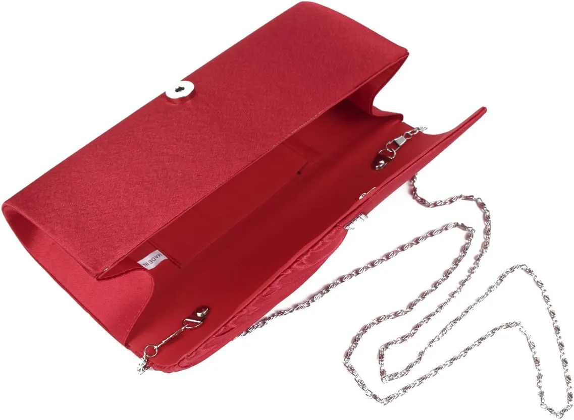 Damara Elegant Rhinestone Women's Evening Bag Handbag