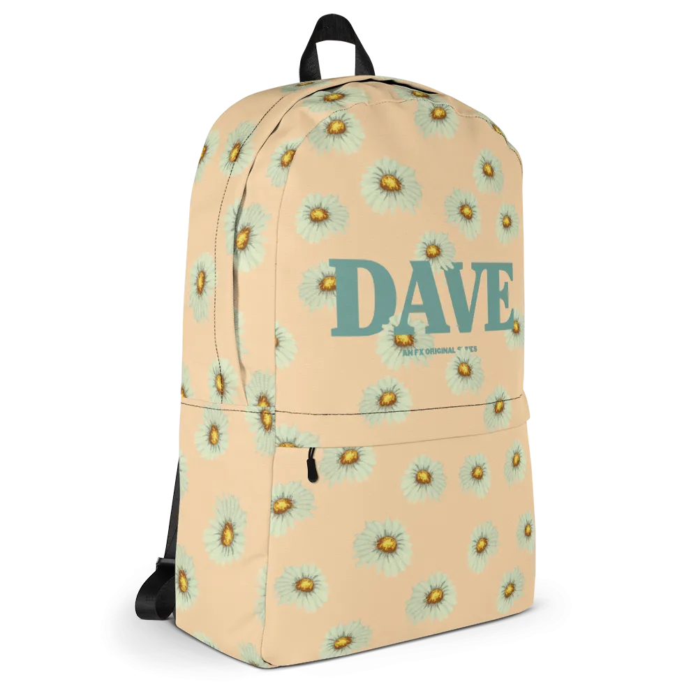 DAVE Flower Logo All-Over Print Backpack