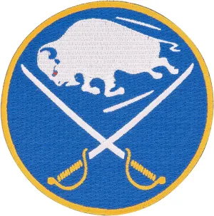 Desert Cactus Buffalo Sabres NHL Patch – National Hockey League Embroidered Iron On/Sew On Applique for Blazers, Jackets, Backpacks, Bags, Hats & Tactical Gear