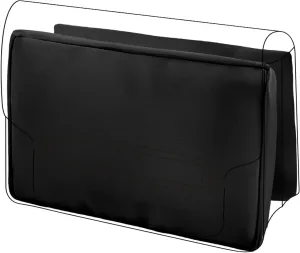 DGAZ Purse Pillow Insert for Hermes Roulis bags, Memory Foam, Silky Pillow Shaper for Luxury Handbags(Black,Roulis18)