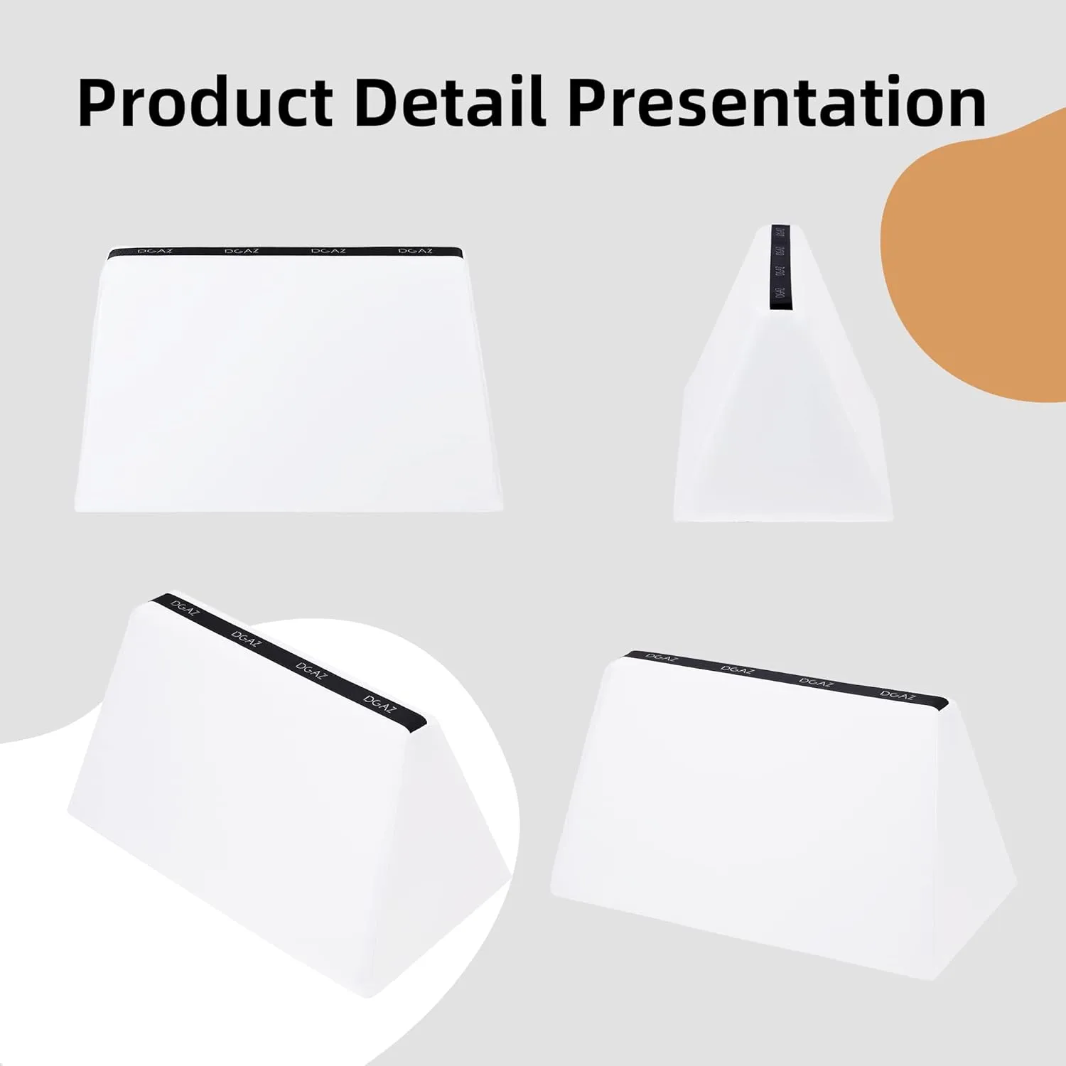 DGAZ Purse Pillow Shaper Insert for Bolide Bags, Silky Pillow Shaper for Luxury Handbags(White,1923 25)