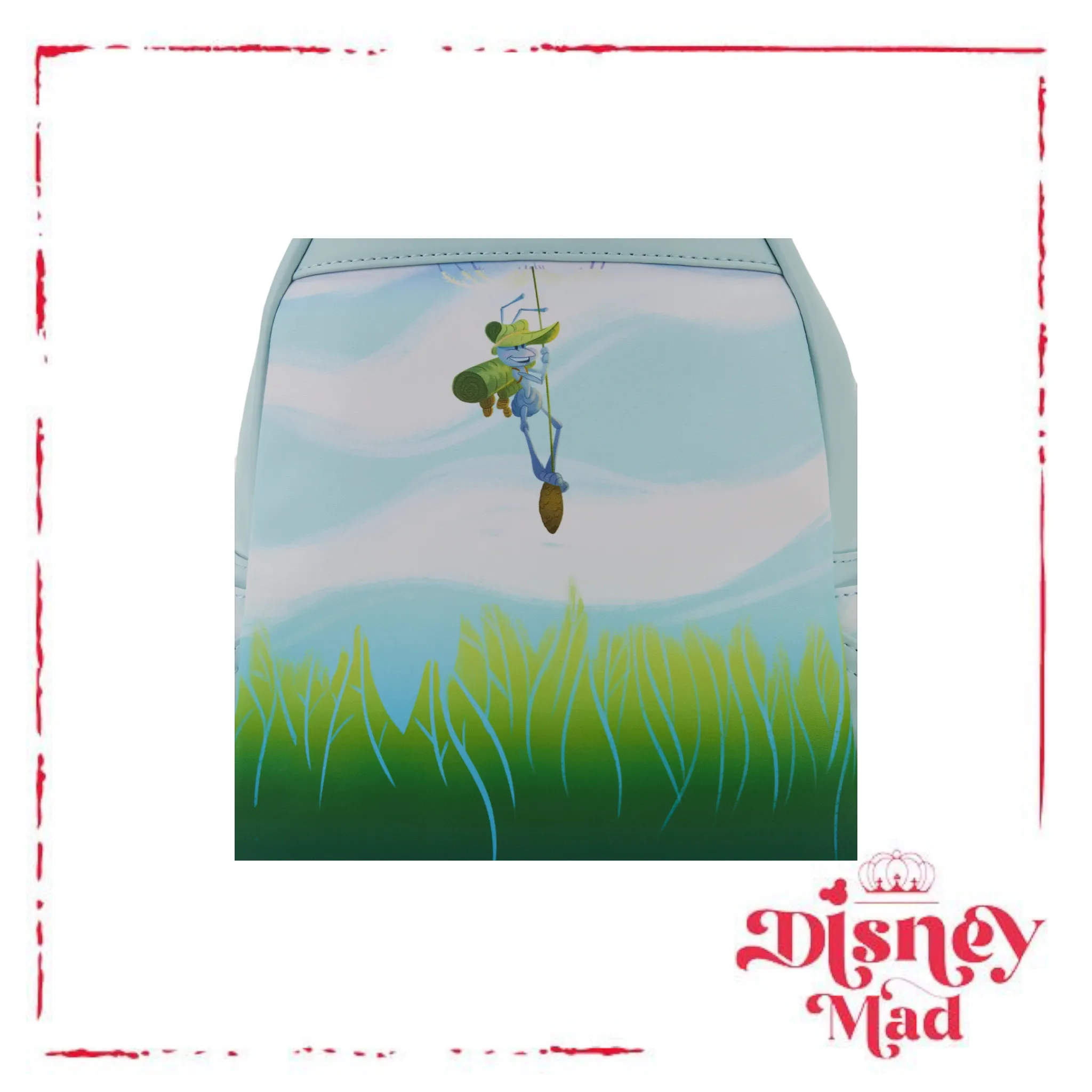Disney Loungefly Pixar A Bugs Life Earth Day Mini Backpack