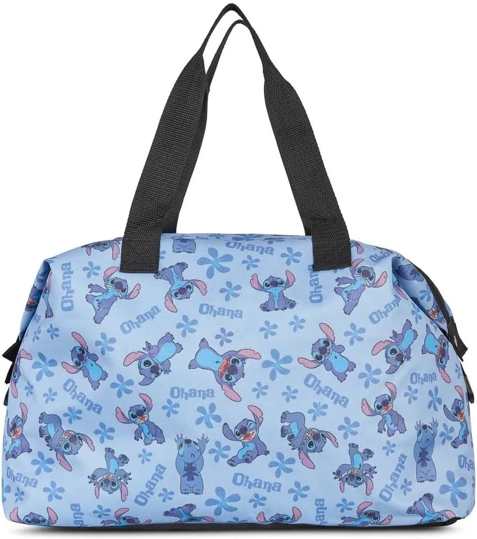Disney Tote Duffel Bag Mickey Mouse Friends All Over Print Weekender Travel