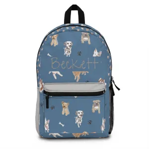 Dog-gone Comfy Backpack (INCLUDE CUSTOM NAME & FONT OPTION IN NOTES AT CHECKOUT)