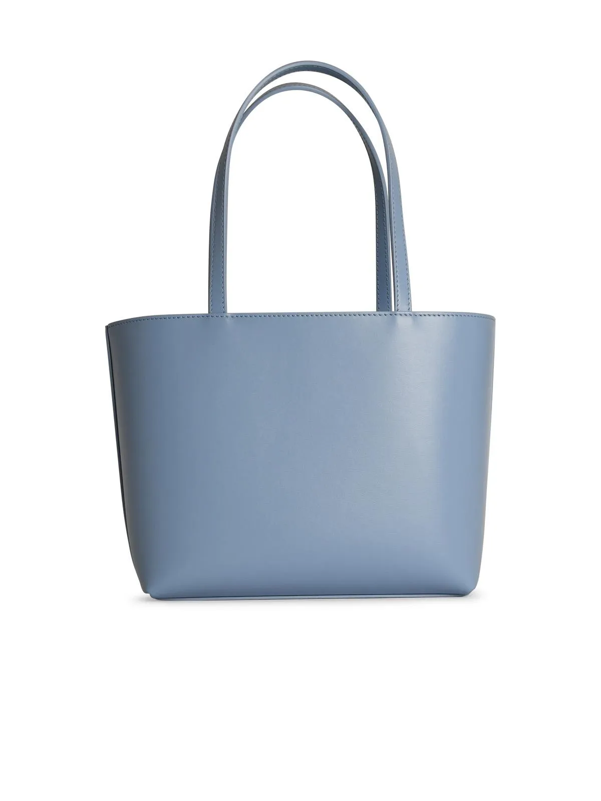 Dolce & Gabbana 'Shopping' Light Blue Lear Bag