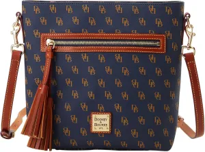 Dooney & Bourke Crossbody Bags for Women, Gretta Lani Crossbody with Tassel Zipper