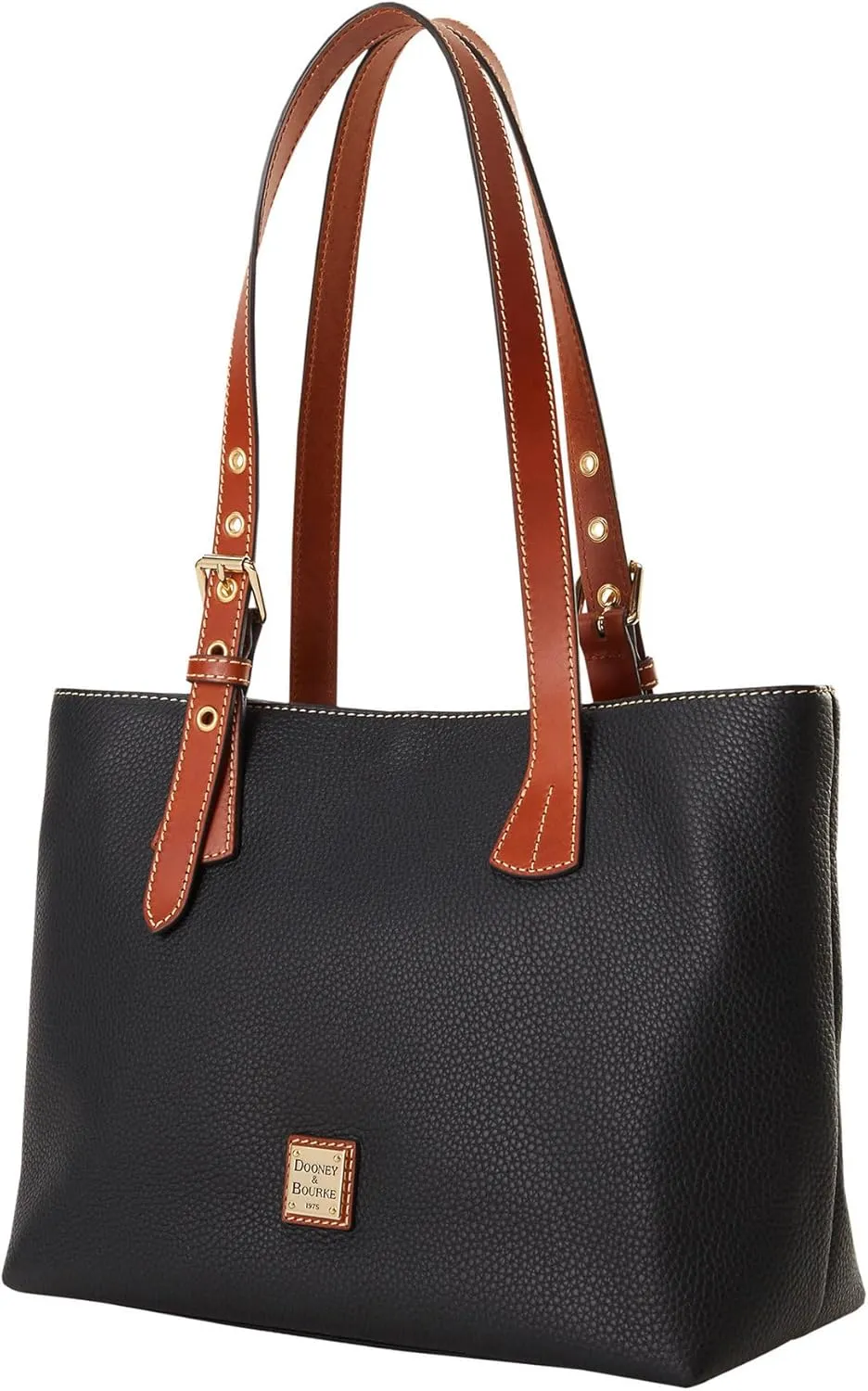 Dooney & Bourke Handbags for Women, Pebble Grain Leather Hanna Small Tote Bag with Zipper Compartment