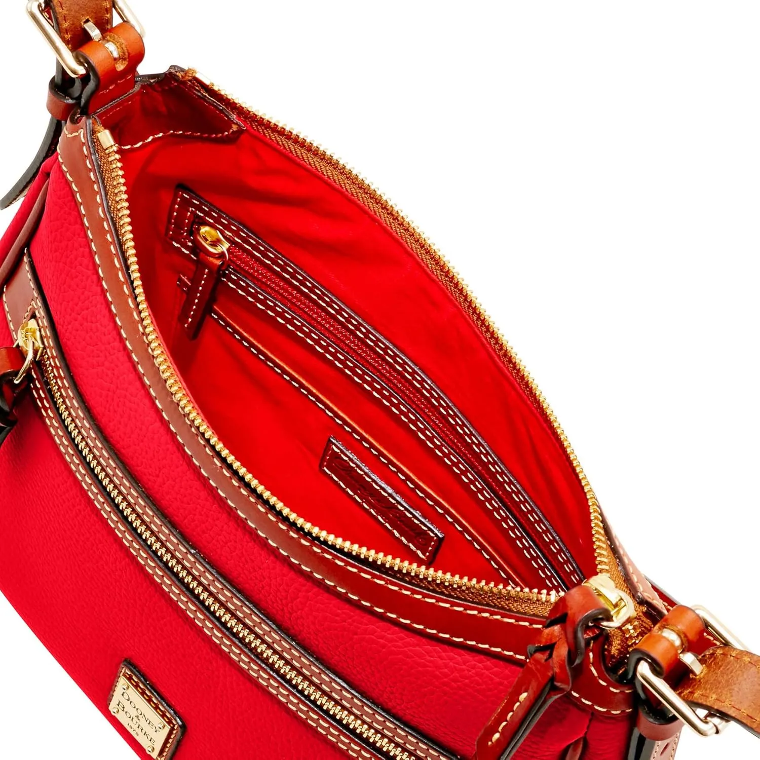 Dooney & Bourke Women's Handbags, Piper Pebble Grain Leather Crossbody Bags for Women