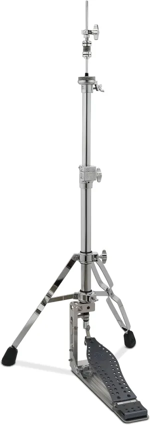 DW Series Colorboard Machined Direct Drive, Gun Metal Edition 2-Leg Hi-Hat Stand (DWCPMDDHH2GR)