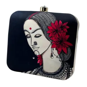 ELEGANT BLACK CLUTCH BAG