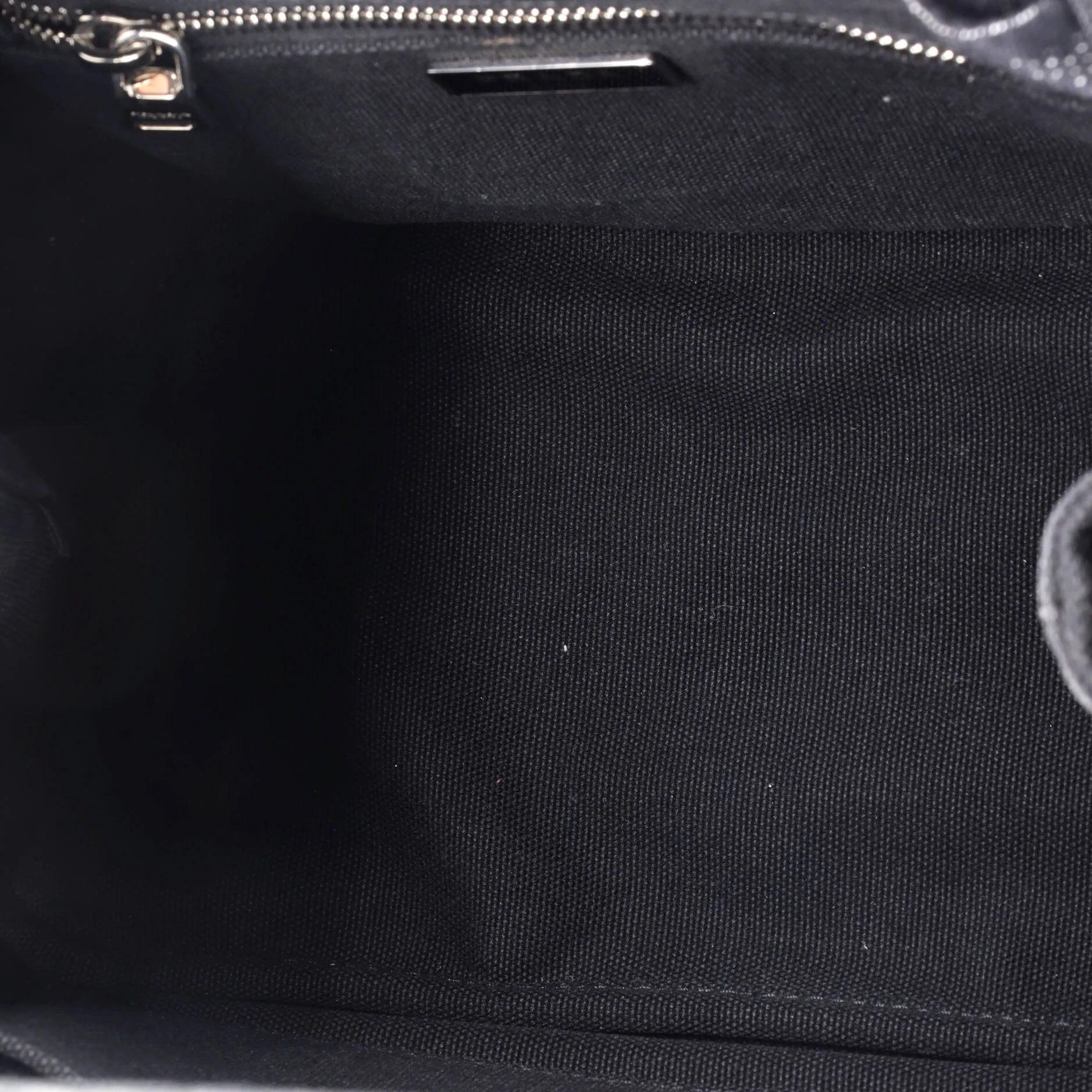 Embossed Logo Canapa Convertible Tote Canvas Mini