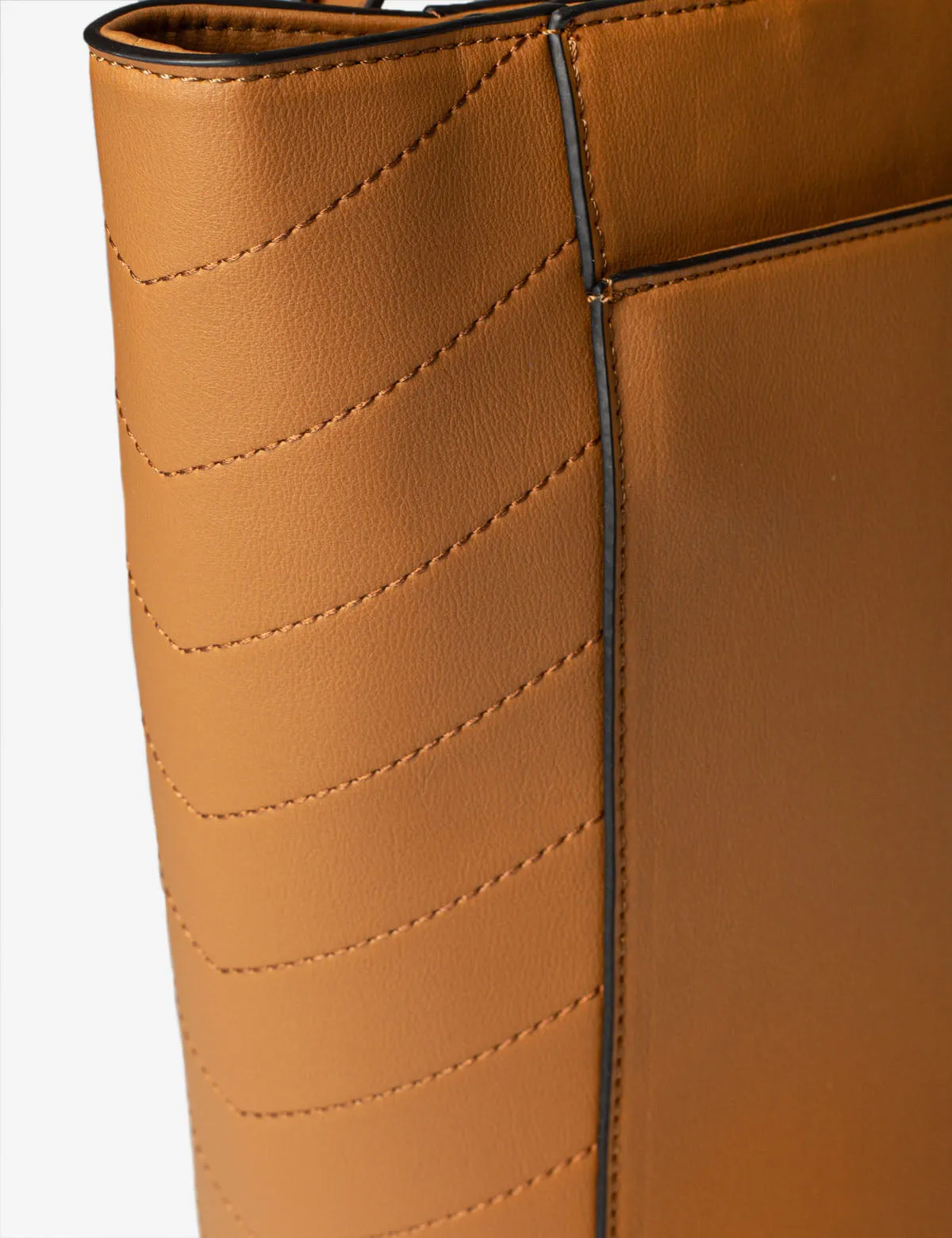 EMBOSSED LOGO TOTE BAG