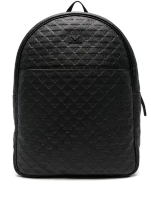 Emporio Armani Leather Backpack