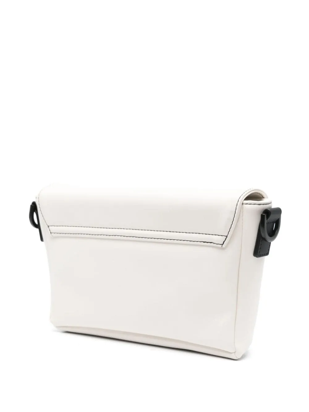 Emporio Armani Logo Leather Shoulder Bag