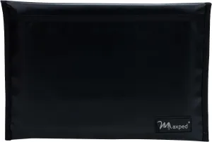 Envelope Clutch Bag,Unisex PVC Handbag with Flip-Top Closure & Nylon Trim,Street Style, Soft Compact Design