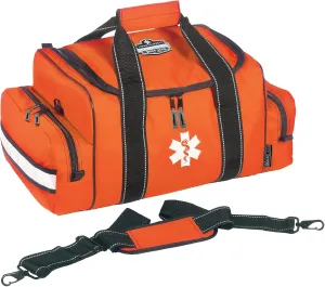 Ergodyne Arsenal 5215 Large Medic First Responder Trauma Duffel Bag with Shoulder Strap, Orange