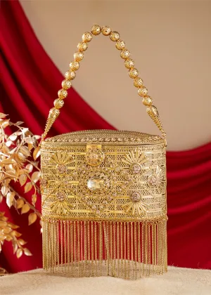 Ethereal Tassel Bridal Clutch