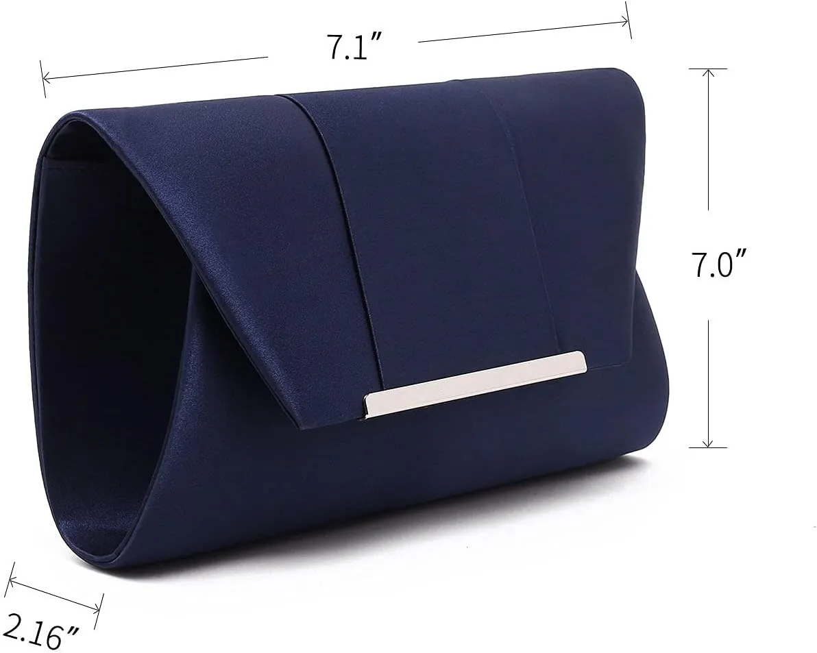 Evening Clutch Purse Prom Party Envelope Bag Elegant Formal Wedding Envelope Handbag