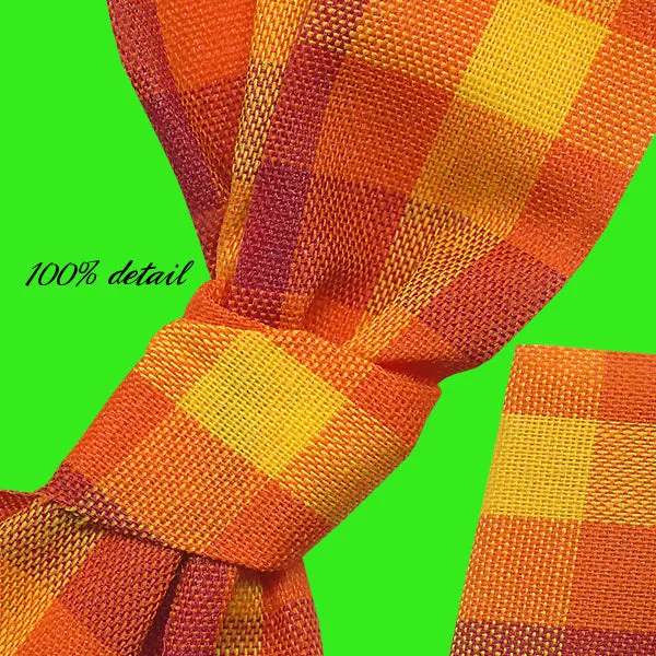 Fall Gingham Bows