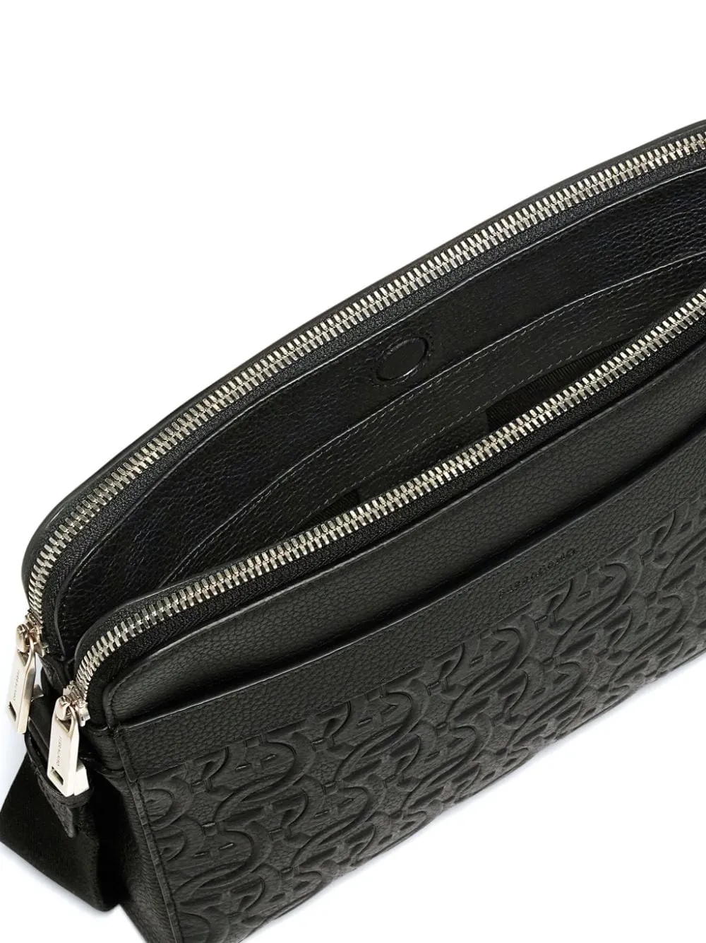 Ferragamo Gancini Leather Crossbody Bag