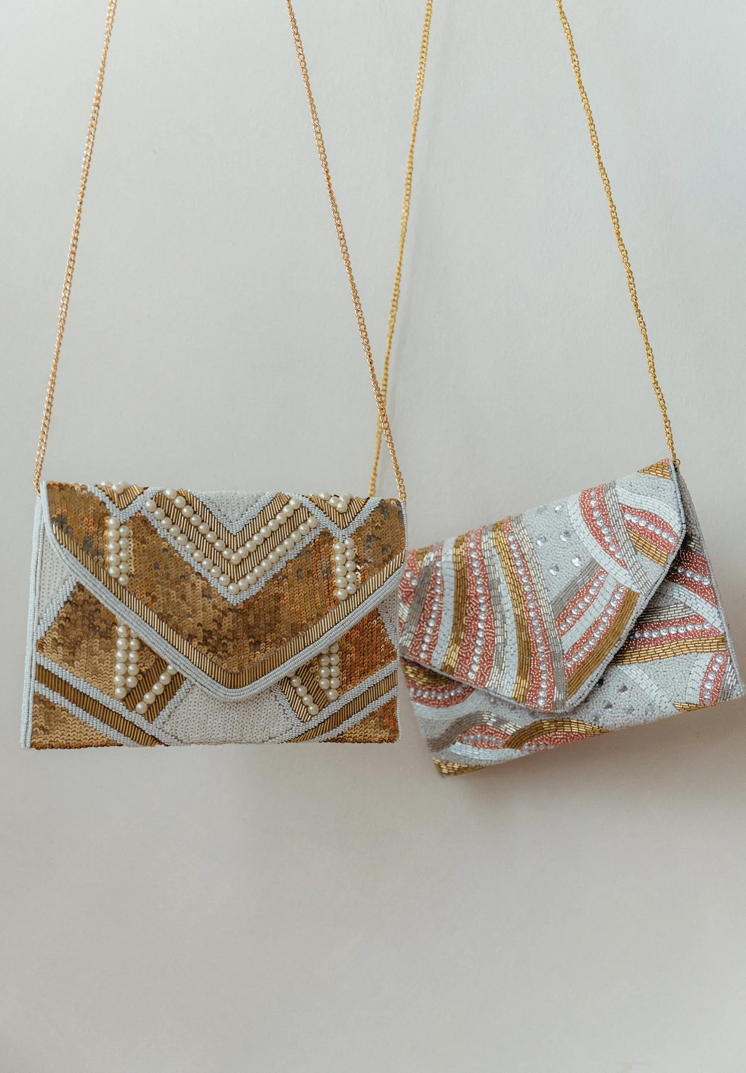 Fields of Gold Beaded Crossbody (Preorder)