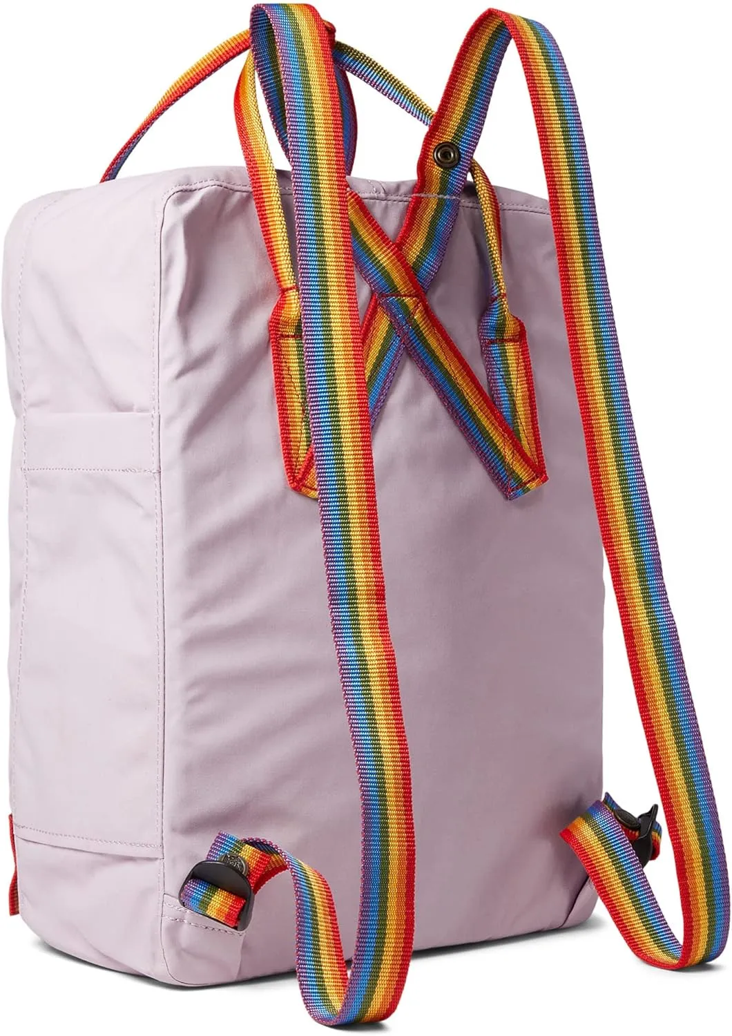 Fjällräven Kånken Rainbow Backpack for Men, and Women - Durable Fabric with Adjustable Shoulder Straps, and Lightweight Backpack Pastel Lavender/Rainbow One Size One Size