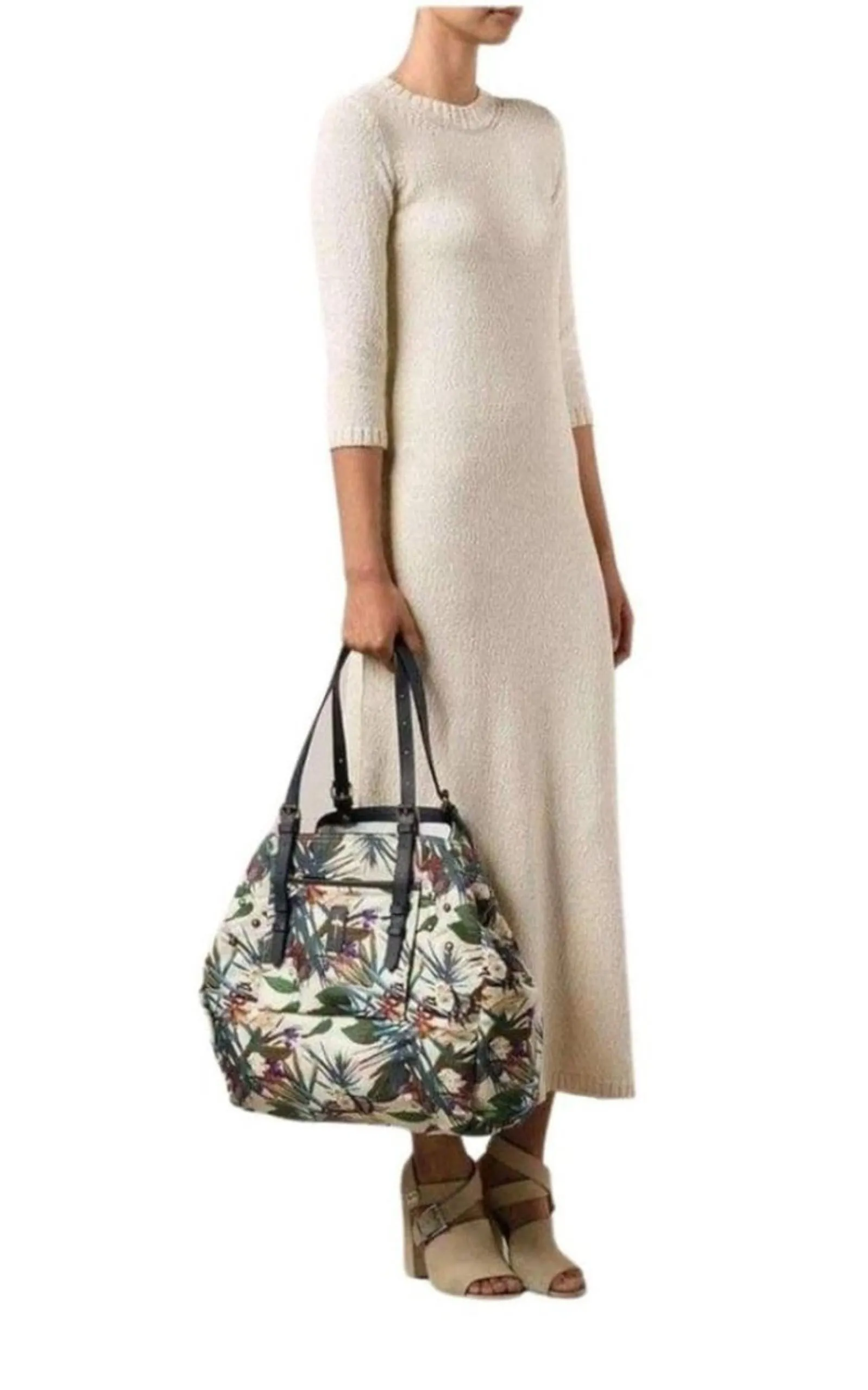 Floral Jacqueline Print Pat Tote