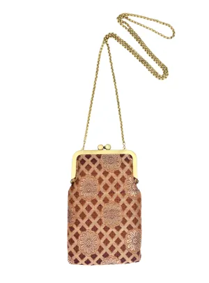 Floral Rust | Mini Clutch Bag