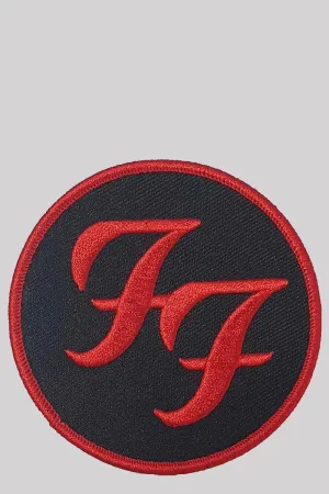 Foo Fighters Woven Patch: Circle Logo - Rock Band Merch