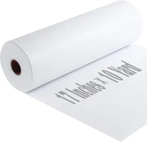 Fusible Fleece Interfacing, One-Sided Loft Fusible Fleece for Sewing, Quilting, Crafts, Clothing, Bags (17 Inches x 10 Yard) Medium Weight, Easy Iron-On Application, Enhanced Projects