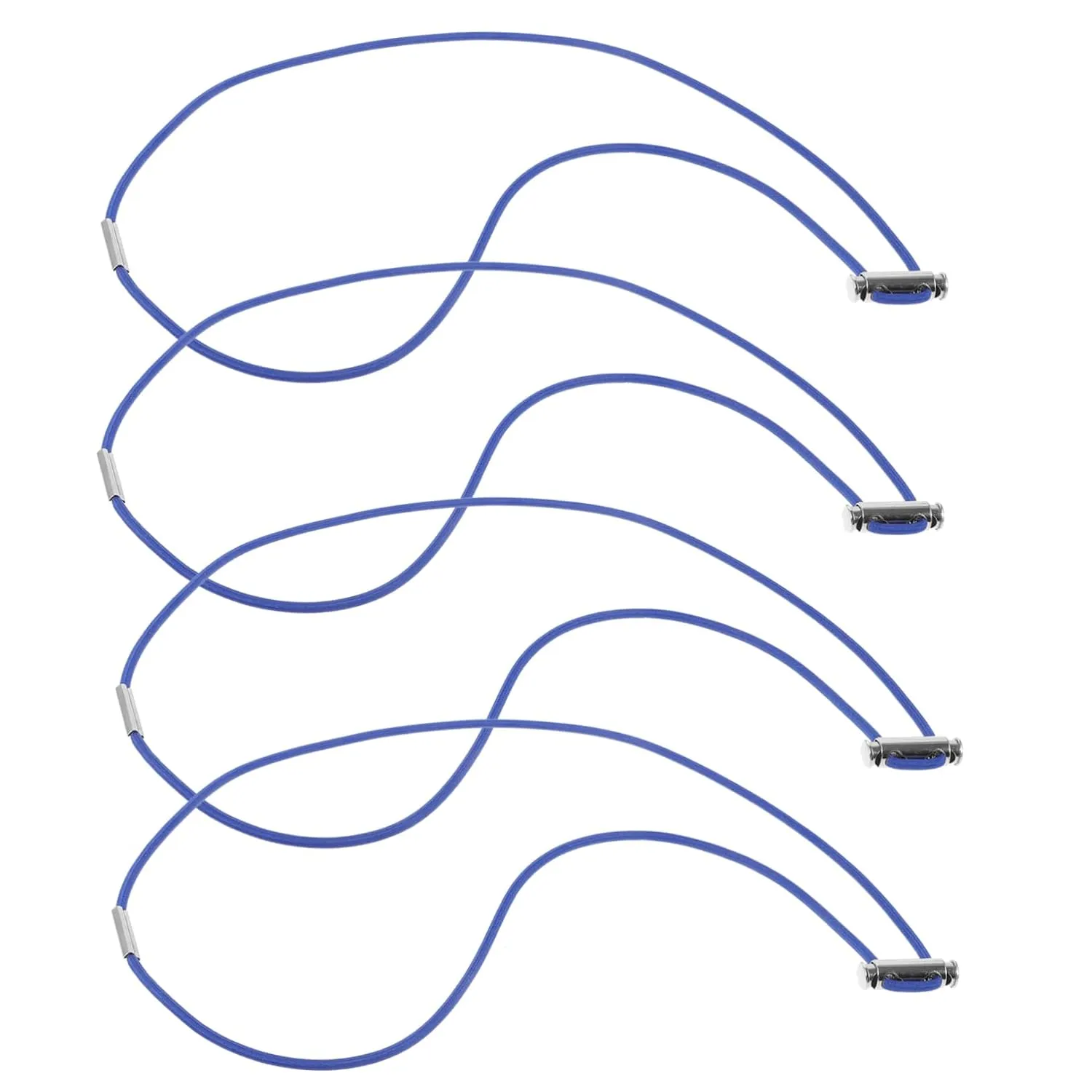 Garneck 4Pcs Elastic Trash Bag Bands for Garbage Can Slip Fixing Straps for Household Trash Bags and Reliable Waste Bag Fasteners