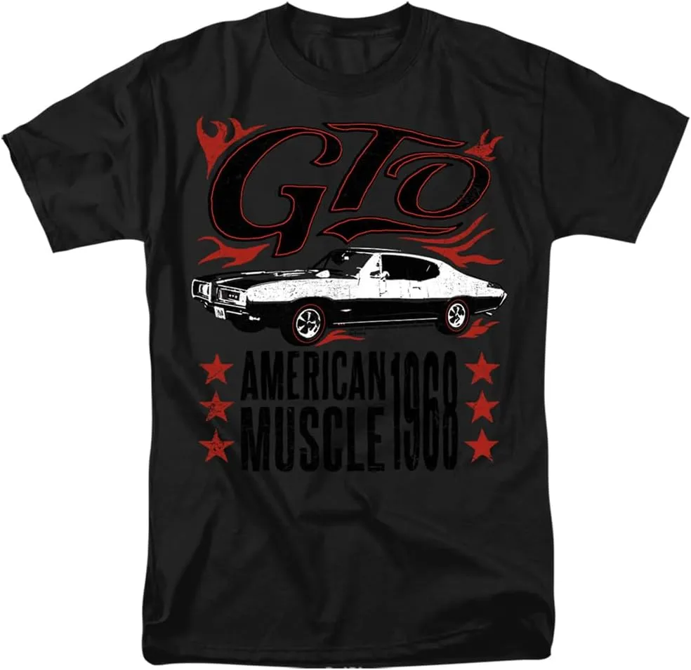 General Motors Pontiac GTO American Muscle 1968 Unisex Adult T Shirt