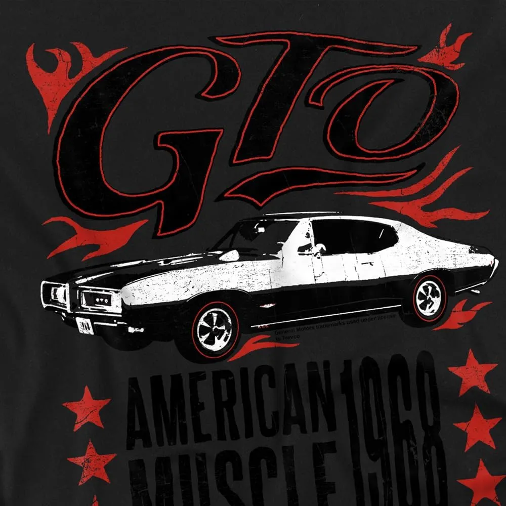 General Motors Pontiac GTO American Muscle 1968 Unisex Adult T Shirt