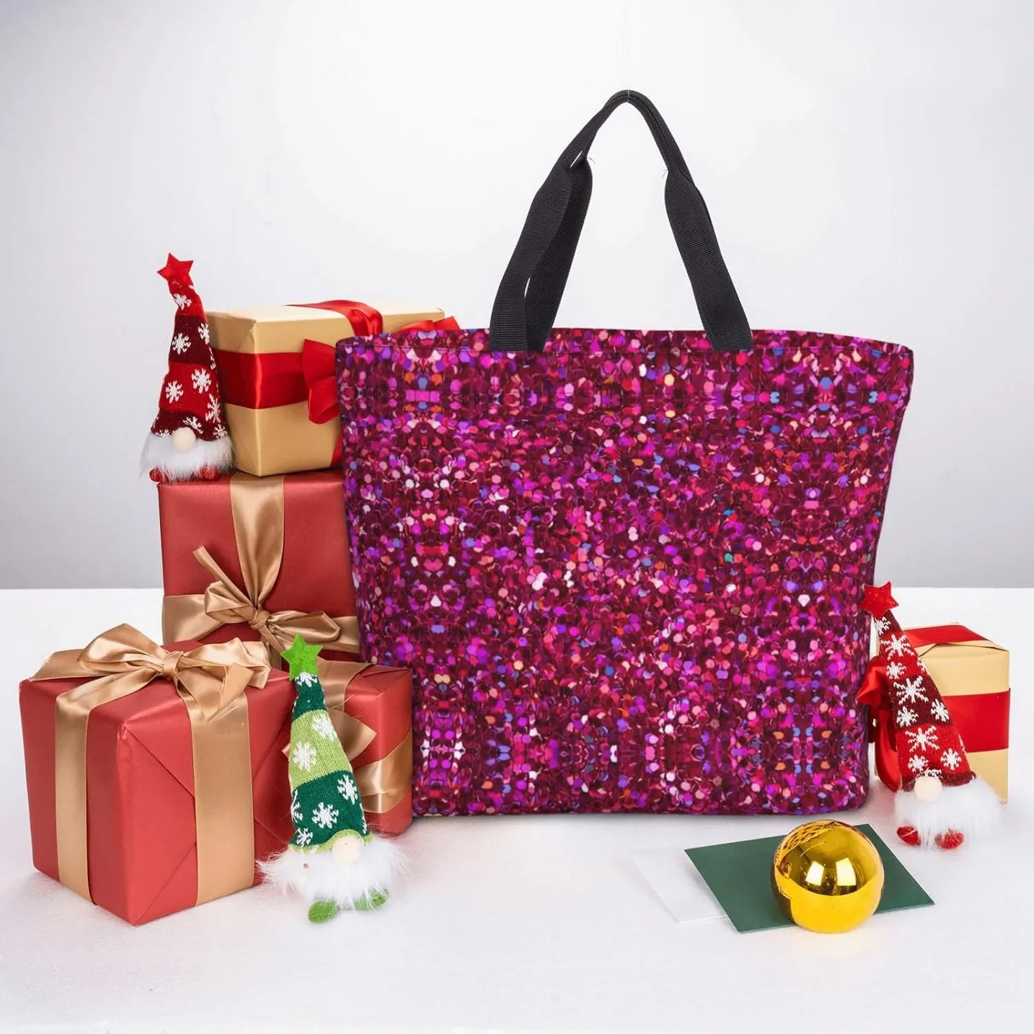 Gingerbread Cookies Print Fashion Tote Bag,Travel Handbag For Women, Hobo Bags, Work Shoulder Bags Crossbody Bag