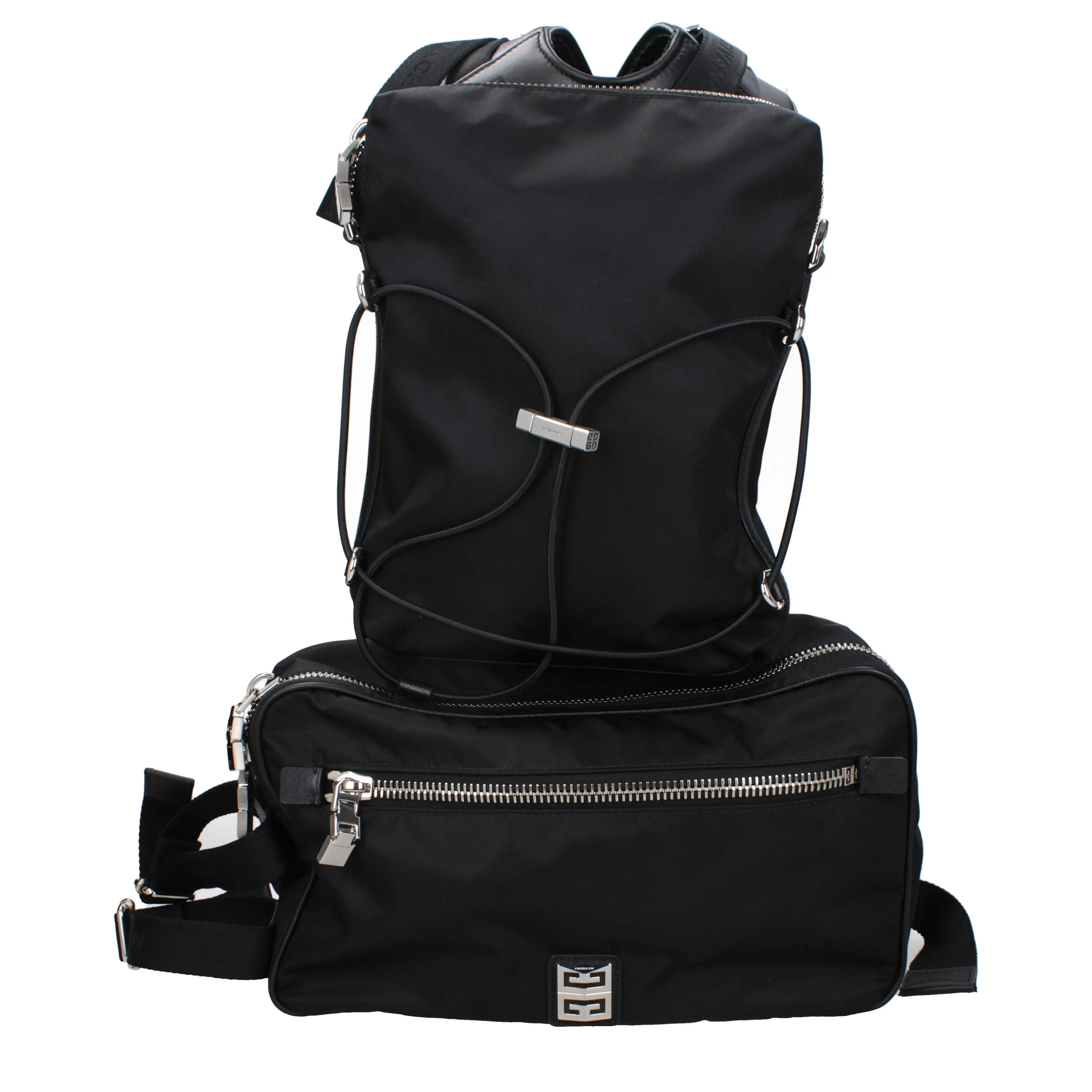 Givenchy Venture Backpacks and Fuppies Man Fabric Black