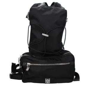 Givenchy Venture Backpacks and Fuppies Man Fabric Black