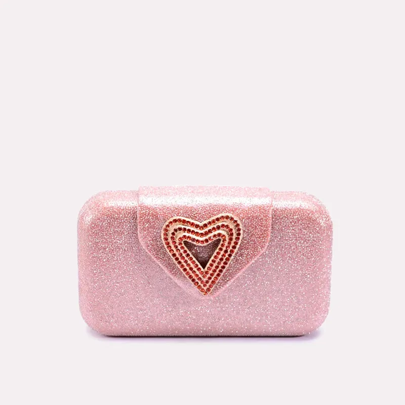 Glimmer Grace Peach Casual Clutch 0315717