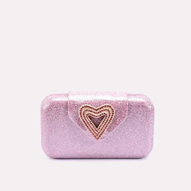 Glimmer Grace Pink Casual Clutch 0315717