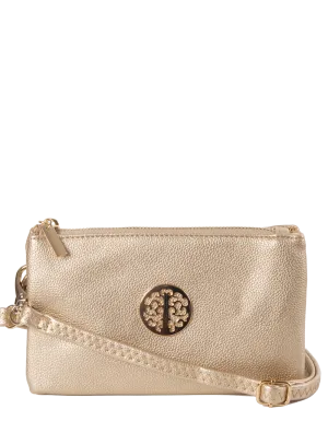 Gold Clutch Bag | Toni