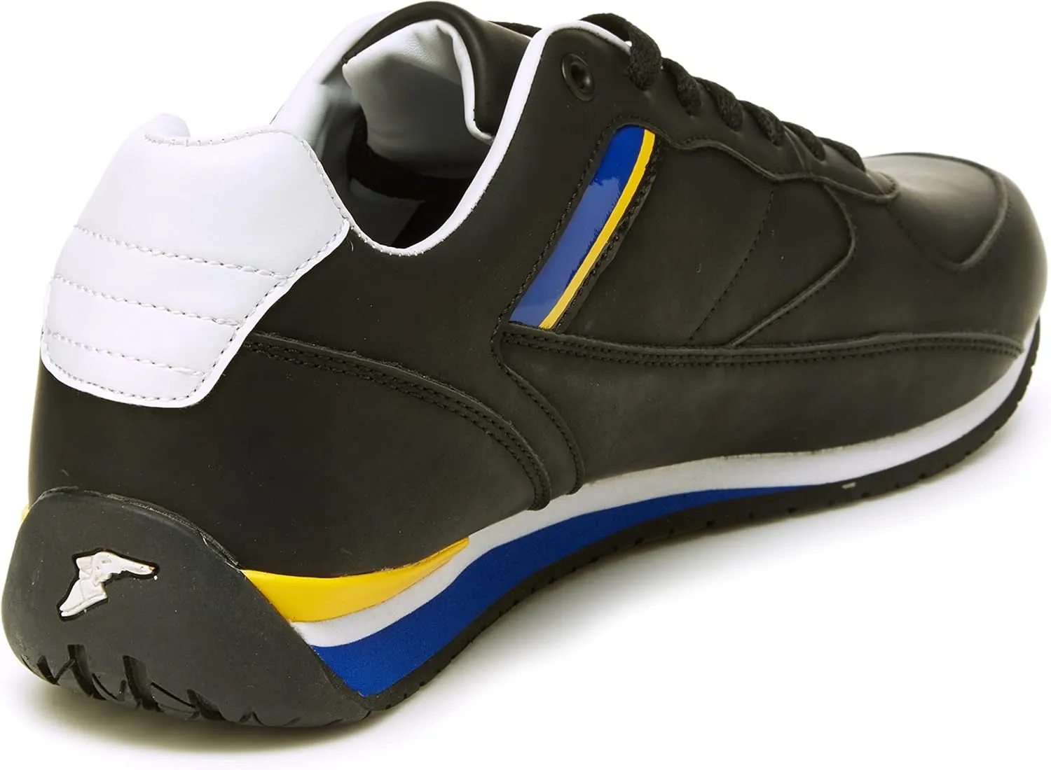 Goodyear Shift Racing Sneaker for Men, Pair, Athletic Auto Racing Footwear with Non-Slip EVA Rubber Soles, PU Leather Upper, Mesh Lining