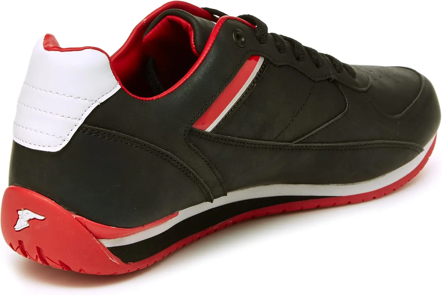Goodyear Shift Racing Sneaker for Men, Pair, Athletic Auto Racing Footwear with Non-Slip EVA Rubber Soles, PU Leather Upper, Mesh Lining