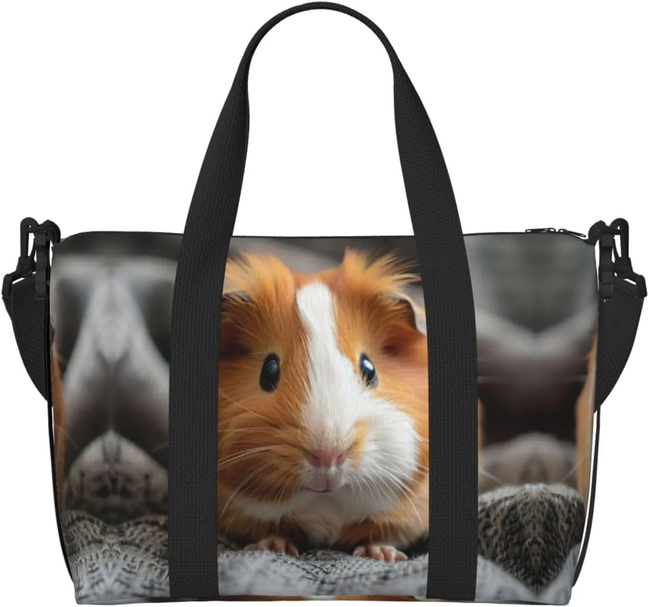 Guinea Pig Print Fashionable Handbag Crossbody Bag,Perfect For Travel,Weekend Getaways And Daily Use