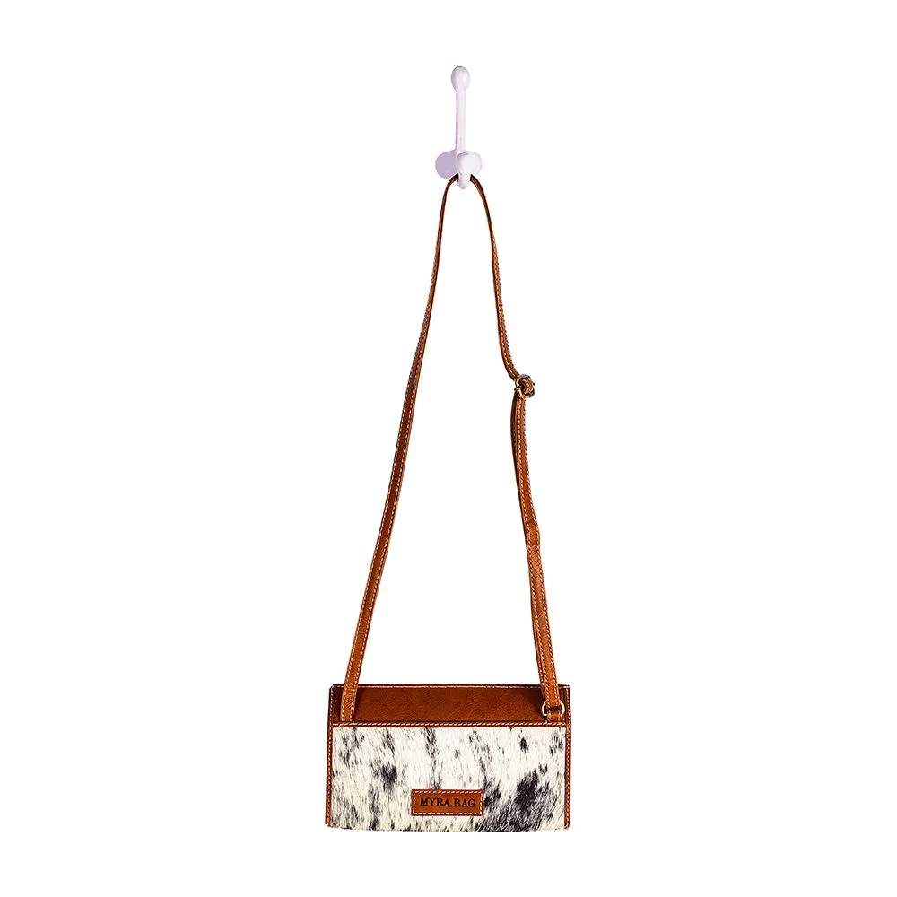 Hand-Tooled Leather Shoulder Bag-Leather Crossbody Clutch