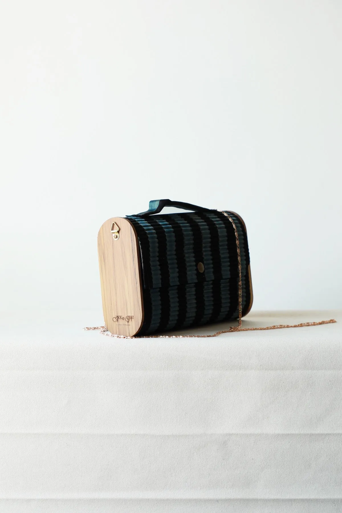 Harir Upcycled Capsule Clutch